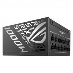 ASUS ROG STRIX-1000P-GAMING virtalähdeyksikkö 1000 W 20+4 pin ATX ATX musta, Hopea