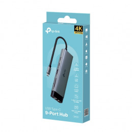 TP-Link UH9120C keskitin USB 3.2 Gen 1 (3.1 Gen 1) Type-C 5000 Mbit s
