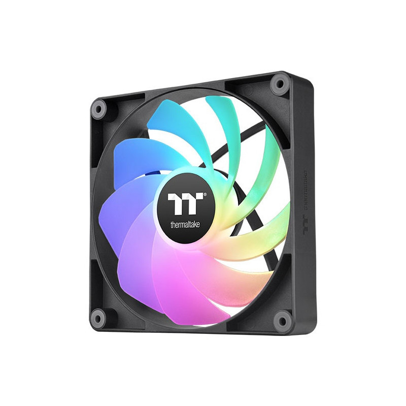 Thermaltake CT120 Reverse ARGB Tietokonekotelo Tuuletin 12 cm musta 2 kpl