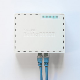 Mikrotik RB750GR3 langallinen reititin Gigabitti Ethernet Turkoosi, Valkoinen