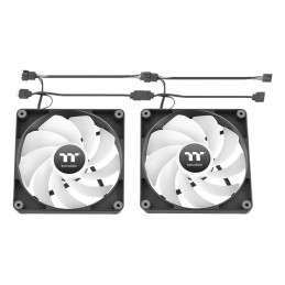 Thermaltake CT140 Reverse ARGB Tietokonekotelo Tuuletin 14 cm musta 2 kpl
