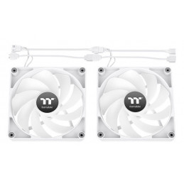 Thermaltake CT140 Reverse ARGB Tietokonekotelo Tuuletin 14 cm Valkoinen 2 kpl