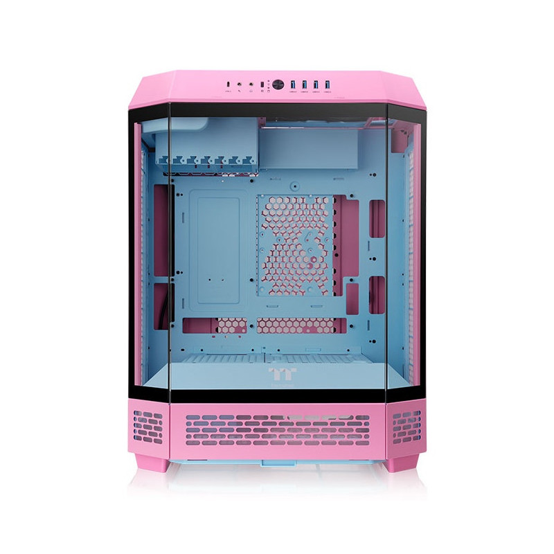 Thermaltake Tower 600 Midi Tower Vaaleanpunainen