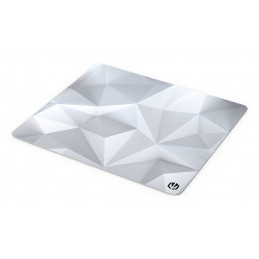 ENDORFY Crystal Onyx White L Pelihiirimatto musta, Valkoinen