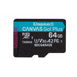 Kingston Technology Canvas Go! Plus 64 GB MicroSD UHS-I Luokka 10