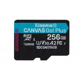 Kingston Technology Canvas Go! Plus 256 GB MicroSD UHS-I Luokka 10