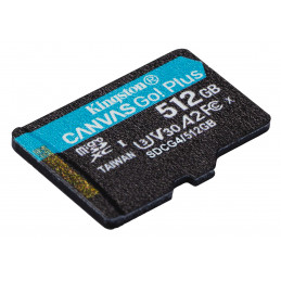 Kingston Technology Canvas Go! Plus 512 GB MicroSD UHS-I Luokka 10