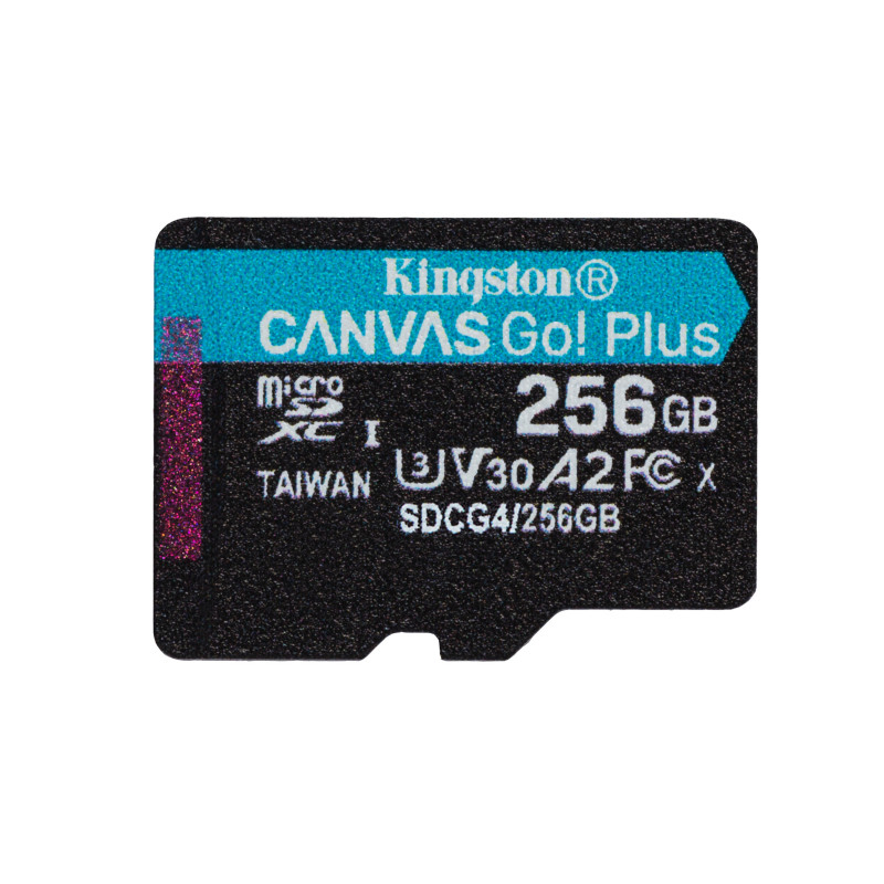 Kingston Technology Canvas Go! Plus 256 GB MicroSD UHS-I Luokka 10