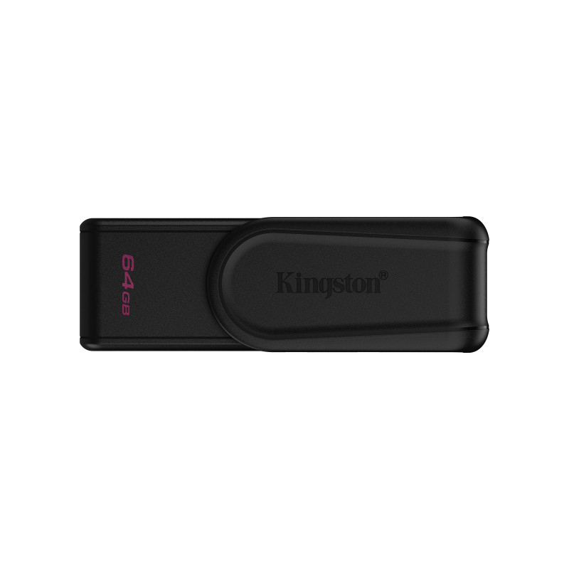 Kingston Technology DataTraveler Exodia S USB-muisti 64 GB USB A-tyyppi 3.2 Gen 1 (3.1 Gen 1) musta