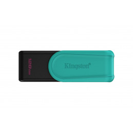 Kingston Technology DataTraveler Exodia S USB-muisti 128 GB USB A-tyyppi 3.2 Gen 1 (3.1 Gen 1) musta, Turkoosi
