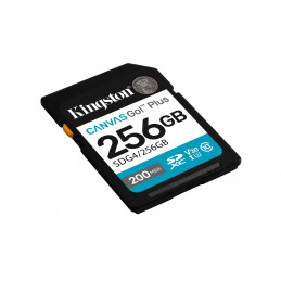 Kingston Technology Canvas Go! Plus 256 GB SDXC UHS-I Luokka 10