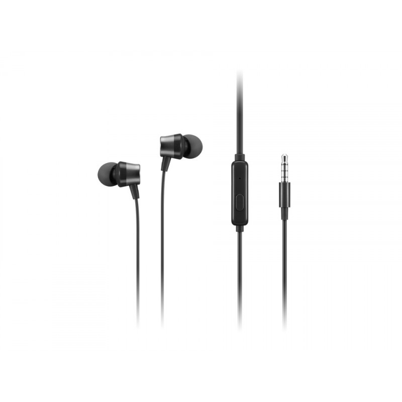 Lenovo 4XD1J77352 kuulokkeet ja kuulokemikrofoni Langallinen In-ear Toimisto puhelukeskus musta