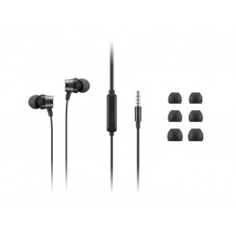 Lenovo 4XD1J77352 kuulokkeet ja kuulokemikrofoni Langallinen In-ear Toimisto puhelukeskus musta