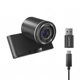 Lenovo 4XC1Q25245 verkkokamera 4 MP 1920 x 1080 pikseliä USB-C musta