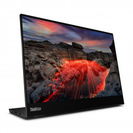 Lenovo ThinkVision M14t LED display 35,6 cm (14") 2240 x 1400 pikseliä 2.2K Kosketusnäyttö musta