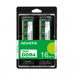 ADATA AD4S320016G22-DTGN muistimoduuli 32 GB 2 x 16 GB DDR4 3200 MHz