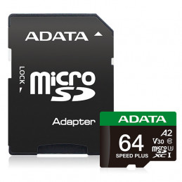 ADATA Speed Plus 64 GB MicroSDXC Luokka 10