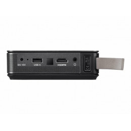 Acer AOpen PV12a 854x480 800 LED Lumen HDMI Vakioprojektori 700 ANSI lumenia DLP WVGA (854x480) musta