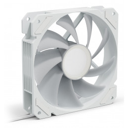 Sharkoon SHARK Mirror PWM RGB Tietokonekotelo Tuuletin 12 cm Valkoinen 1 kpl