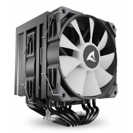 Sharkoon A60 RGB Suoritin Ilmanjäähdytin 12 cm musta 1 kpl