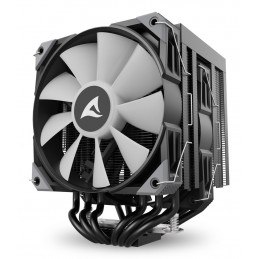 Sharkoon A60 RGB Suoritin Ilmanjäähdytin 12 cm musta 1 kpl