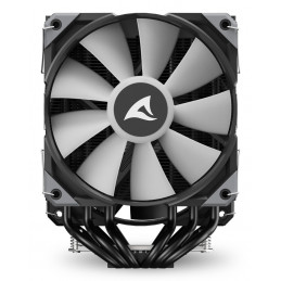 Sharkoon A60 RGB Suoritin Ilmanjäähdytin 12 cm musta 1 kpl