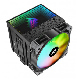 Sharkoon A60 RGB Suoritin Ilmanjäähdytin 12 cm musta 1 kpl