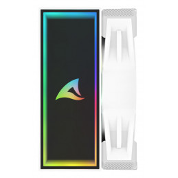 Sharkoon A50 RGB Suoritin Ilmanjäähdytin 12 cm Valkoinen 1 kpl