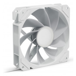 Sharkoon SHARK Mirror RGB PWM REVERSE Tietokonekotelo Tuuletin 12 cm Valkoinen 1 kpl