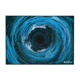 Sharkoon SFM12 musta, Sininen, Valkoinen Polyesteri, Silikoni