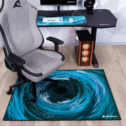 Sharkoon SFM12 musta, Sininen, Valkoinen Polyesteri, Silikoni