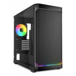 Sharkoon MK4W RGB Strip Micro Tower musta