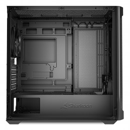 Sharkoon MK4 RGB Strip Micro Tower musta