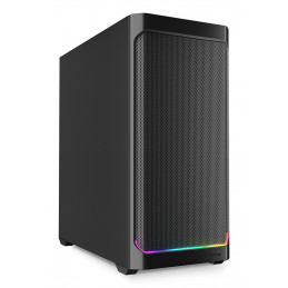 Sharkoon AK4 RGB STRIP Midi Tower musta