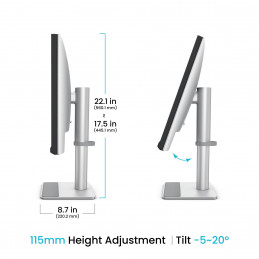 BenQ MA270U tietokoneen litteä näyttö 68,6 cm (27") 3840 x 2160 pikseliä 4K Ultra HD Valkoinen