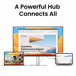 BenQ MA270U tietokoneen litteä näyttö 68,6 cm (27") 3840 x 2160 pikseliä 4K Ultra HD Valkoinen