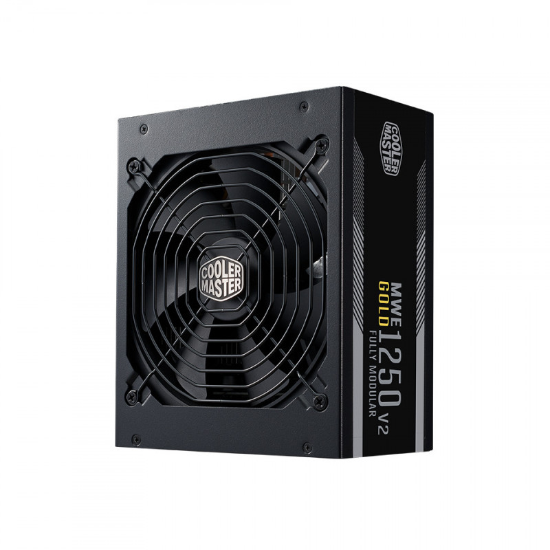 Cooler Master MWE Gold 1250 V2 ATX 3.1 virtalähdeyksikkö 1250 W 24-pin ATX musta