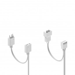 Fractal Design Aspect 12 RGB PWM Tietokonekotelo Tuuletin 12 cm Valkoinen 1 kpl