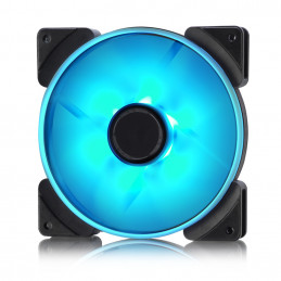 Fractal Design Prisma AL-14 3P Tietokonekotelo Tuuletin 14 cm musta, Valkoinen