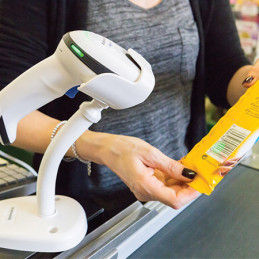 Datalogic Gryphon I GD4500 Kannettava viivakoodinlukija 1D 2D Valkoinen