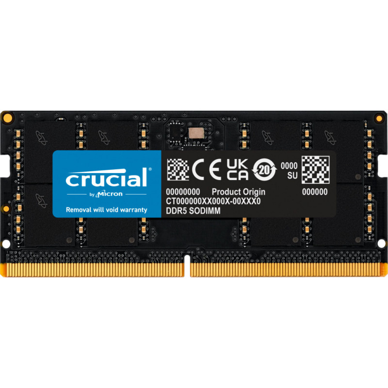 Crucial CT64G56C46S5 muistimoduuli 64 GB 1 x 64 GB DDR5 5600 MHz