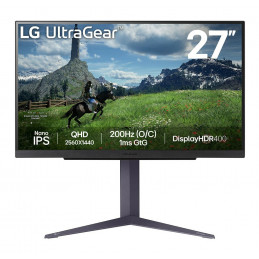 LG 27GS85Q-B tietokoneen litteä näyttö 68,6 cm (27") 2560 x 1440 pikseliä Quad HD LCD musta