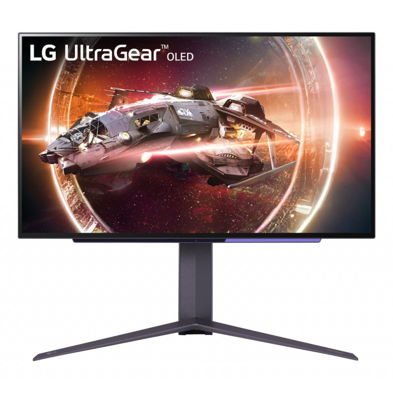 LG 27GS95QX-B tietokoneen litteä näyttö 67,3 cm (26.5") 2560 x 1440 pikseliä Quad HD OLED musta