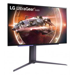 LG 27GS95QX-B tietokoneen litteä näyttö 67,3 cm (26.5") 2560 x 1440 pikseliä Quad HD OLED musta
