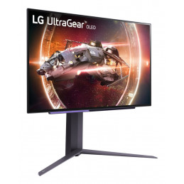 LG 27GS95QX-B tietokoneen litteä näyttö 67,3 cm (26.5") 2560 x 1440 pikseliä Quad HD OLED musta