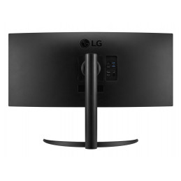 LG 34WR55QK-B tietokoneen litteä näyttö 86,4 cm (34") 3440 x 1440 pikseliä Wide Quad HD musta