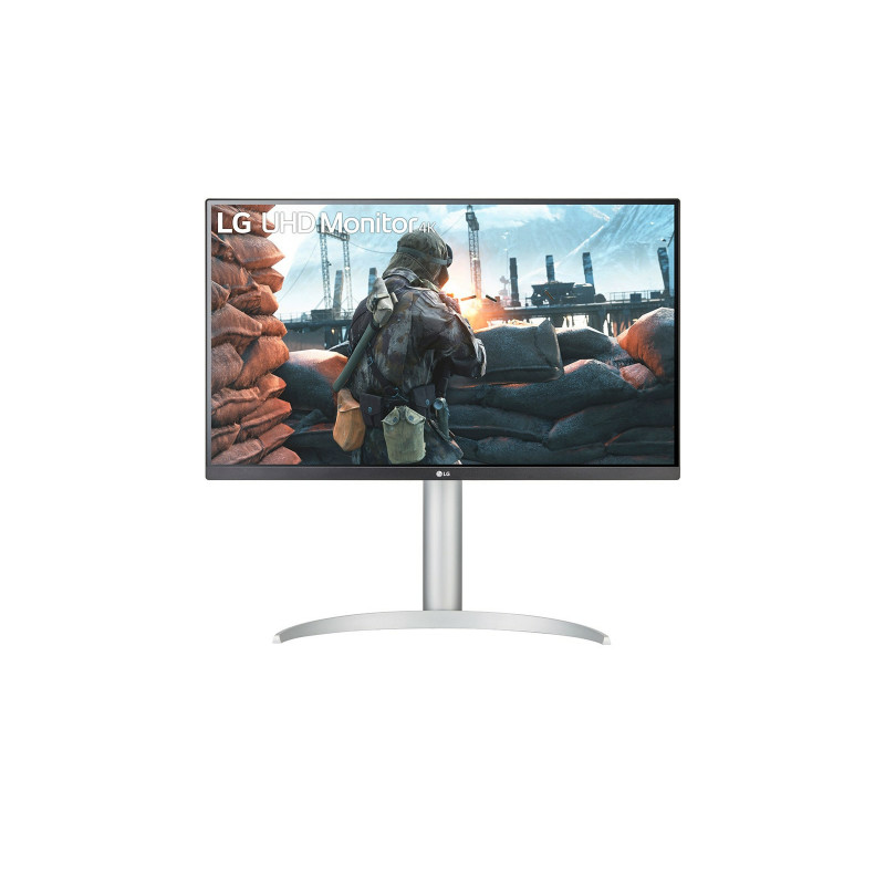 LG 27UP650K-W.AEU tietokoneen litteä näyttö 68,6 cm (27") 3840 x 2160 pikseliä 4K Ultra HD LED Valkoinen