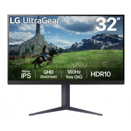 LG 32GS85QX-B tietokoneen litteä näyttö 81,3 cm (32") 2560 x 1440 pikseliä musta