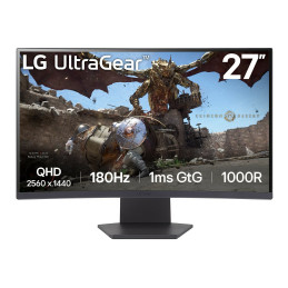 LG 27GS60QX-B tietokoneen litteä näyttö 68,6 cm (27") 2560 x 1440 pikseliä Quad HD LCD musta