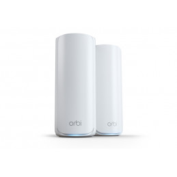 NETGEAR Orbi 770 Kolmikaista (2,4 GHz 5 GHz 6 GHz) Wi-Fi 7 (802.11be) Valkoinen 7 Sisäinen